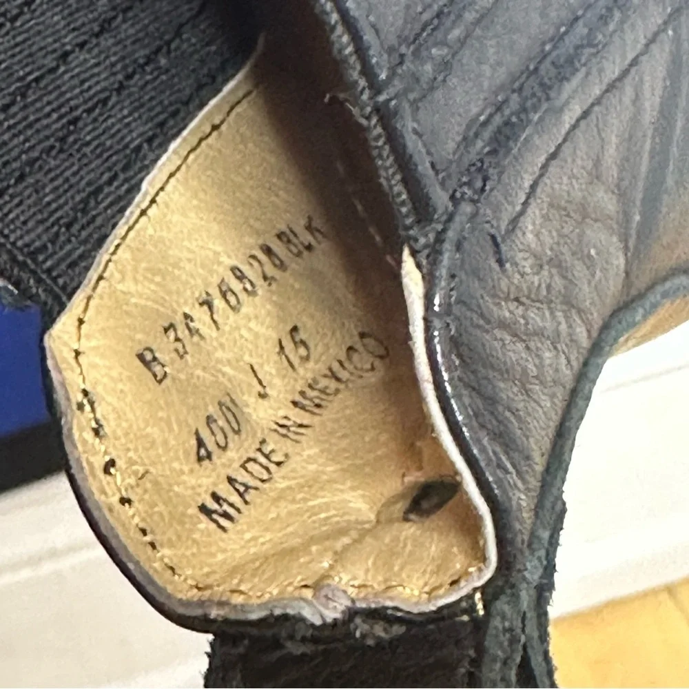 💜 Frye Black Leather Chelsea Ankle Boot (7)